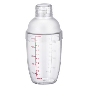 Unique Bargains Removable Plastic Boba Tea Cocktail Shaker with Scales - 1 of 4