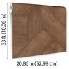 Veer Decor Sculpted Chevron Wood Panels Wallpaper - 2 of 4