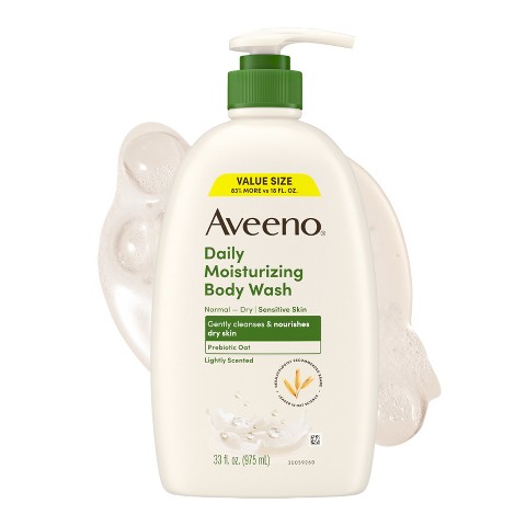Увлажняющий гель для душа Aveeno Daily Moisturizing с овсом, 33 fl oz