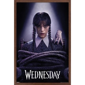 Trends International Wednesday: Season 2 (2025) - Torture One Sheet Framed Wall Poster Prints - 1 of 4