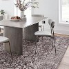 TackView Area Rugs for Living Room Bedroom, Large Washable Rug, Vintage Floral Boho Non Slip & Low Pile - 4 of 4