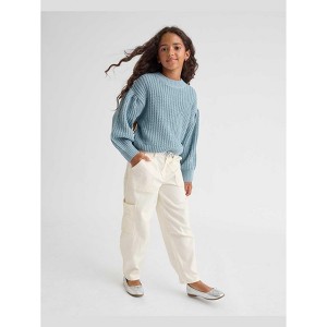The Children's Place Girls Utility Barrel Jeans - 1 of 4