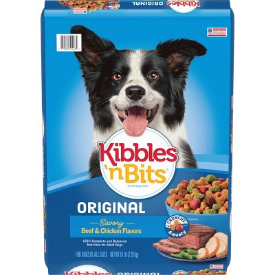Kibbles 'n Bits Original Savory Beef & Chicken Flavors Adult Complete & Balanced Dry Dog Food