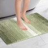 Unique Bargains Soft and Absorbent Non-slip Plush Shaggy Bath Mats - 2 of 4