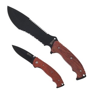 Two Piece Hunting Knife Set - 1 of 4