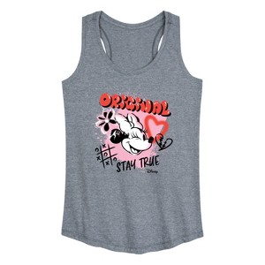 Women's - Disney - Minnie Mouse Graphic Racerback Tank - 1 of 4