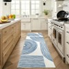 Modern Abstract Living Room Rugs, Indoor Contemporary Soft Non Slip Bedroom Carpet, Machine Washable Indoor Floor Rugs for Dining Room Nursery - 4 of 4