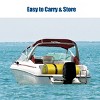 Costway 3-Layer Tear-Resistant Foam Floating Pad Island Water Sports Relaxing - 4 of 4
