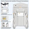 EAGLE PEAK 4x4 Pop Up Canopy, Flex Ultra Compact Portable Privacy Changing Room Photoshoots - 4 of 4