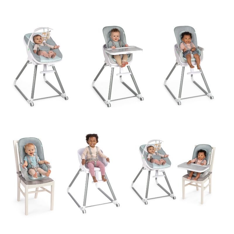 Ingenuity Beanstalk Baby to Big Kid 6-in-1 High Chair - Newborn to 5 Years - Ray, 3 of 21