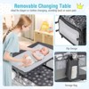 Safstar Portable Foldable Baby Playard Playpen Nursery Center w/ Changing Station & Net - 4 of 4
