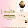 Unique Bargains 2 Tier Dessert Cupcake Stand Crown-Design with Tiered Serving Tray for Donuts Fruit - 2 of 4