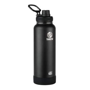 Takeya Actives Insulated Stainless Steel Water Bottle with Straw Lid, 32  Ounce, Blush