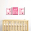 Big Dot of Happiness Baby Girl - Pink Nursery Wall Art and Kids Room Decorations - 7.5 x 10 inches - Set of 3 Prints - 2 of 4