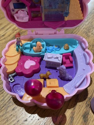 Polly Pocket Groom & Glam Poodle Compact Playset : Target