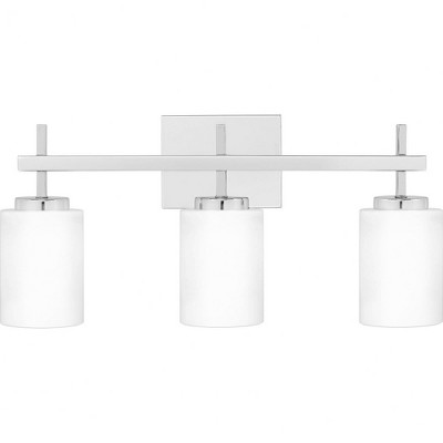 Quoizel Lighting Wilburn 3 - Light Vanity in  Polished Chrome