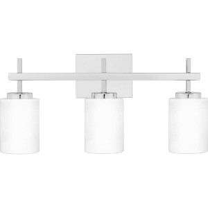 Quoizel Lighting Wilburn 3 - Light Vanity in  Polished Chrome - 1 of 3