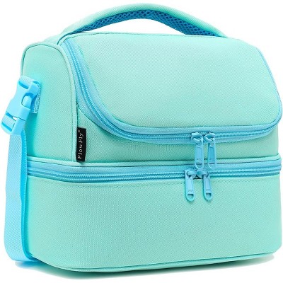 Paaaawaters Kids Double Decker Cooler Insulated Lunch Bag Large Tote for Boys, Girls, Men, Women, With Adjustable Strap