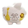 Child To Cherish 7.75 In Sweet Safari Piggy Bank Elephant Giraffe Lion Decorative Banks - 4 of 4