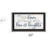 HomeRoots Our Home Black Framed Print Wall Art - 3 of 3