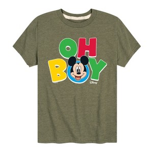 Boys' - Disney - Oh Boy Short Sleeve Graphic T-Shirt - 1 of 4