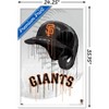 Trends International MLB San Francisco Giants - Drip Helmet 22 Framed Wall Poster Prints - 3 of 4