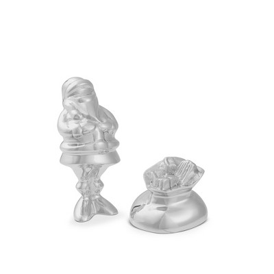 Nambe Mini Santa w/ Gift Bag