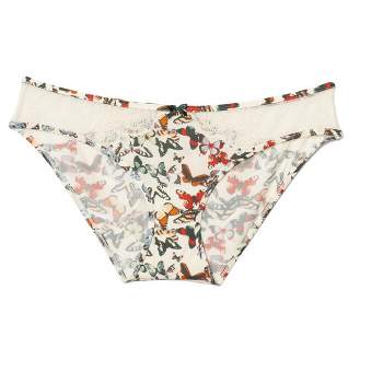 Adore Me Women's Clairabelle Bikini Panty Xs / Bridal Blush White. : Target