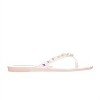 Women's Suntan Rhinestone Jelly Sandals - CHINESE LAUNDRY - 4 of 4