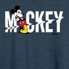 Women's - Disney - Mickey & Friends Lightweight French Terry Wide Neck Long Sleeve Shirt - 2 of 4