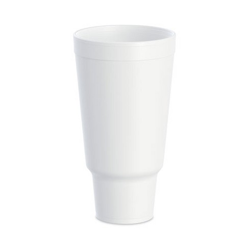 Dart J Cup Insulated Foam Pedestal Cups, 44 oz, White, 300/Carton - image 1 of 4