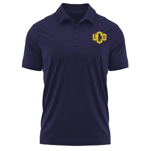 University of Central Oklahoma Adult Polo Left Chest Logo, Black - 1 of 4