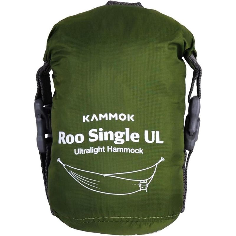 Kammok Roo Single Ultralight Hammock with Stuff Sack, Waterproof Ripstop Nylon, Gear Loops, Pocket Sized for Camping and Backpacking, 3 of 7