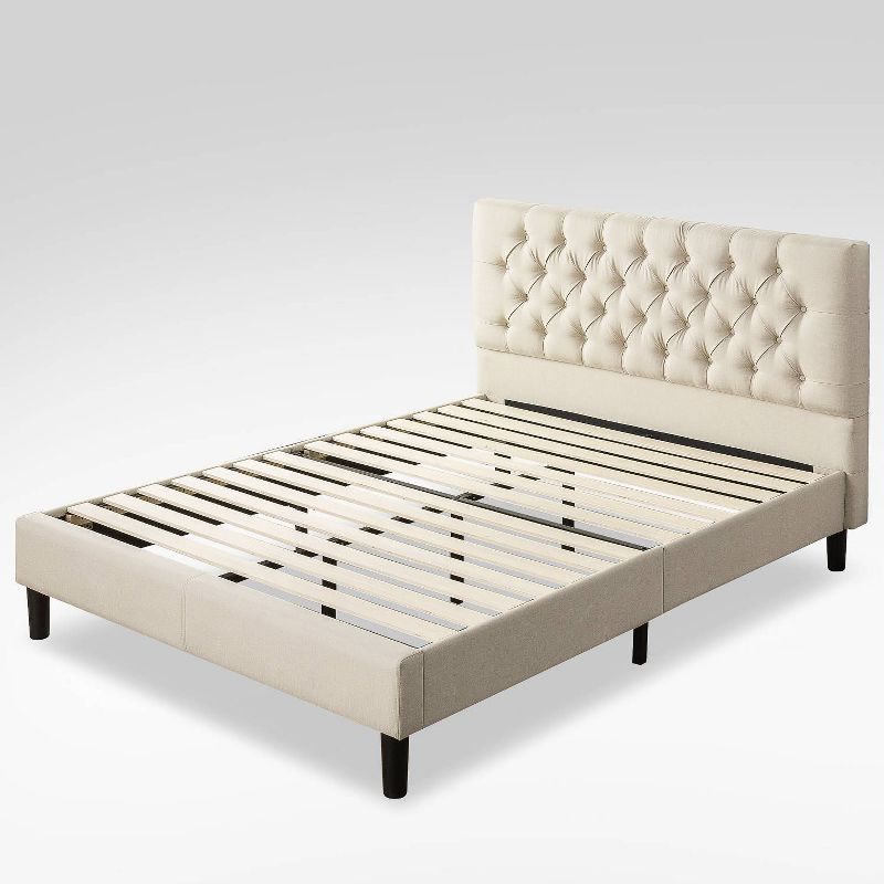 Misty Upholstered Platform Bed Frame - Zinus, 1 of 9