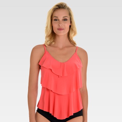 aqua tankini top
