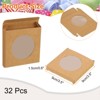 Unique Bargains Bakery Candy Jewelry Soap Display Kraft Mini Gift Boxes 32 Pcs - 2 of 4