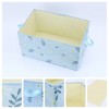Unique Bargains Fabric Collapsible Printed Storage Bins with Handles - 2 of 4