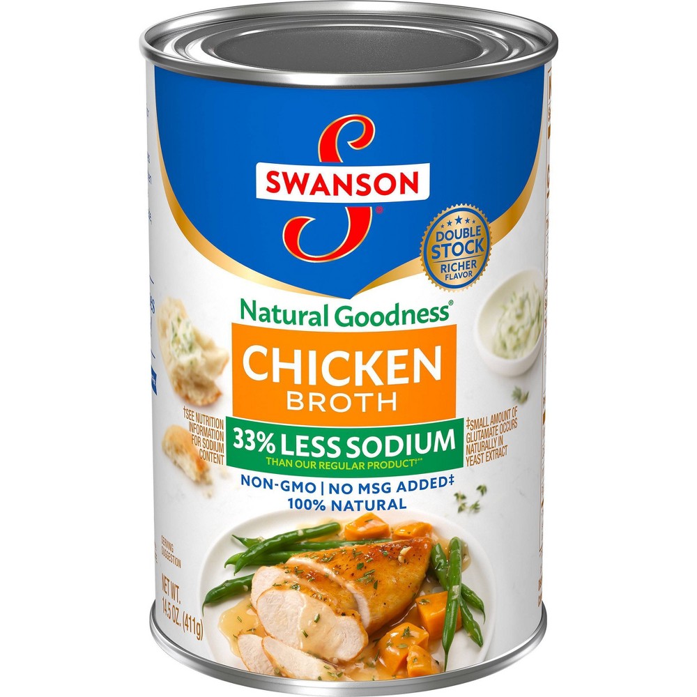 UPC 051000024299 product image for Swanson Gluten Free Low Sodium Chicken Broth - 14.5 fl oz | upcitemdb.com