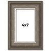 PosterPalooza | Photo Size Weathered Black Picture Frame - UV Acrylic, Foam Board Backing, Hanging Hardware - 2 of 4