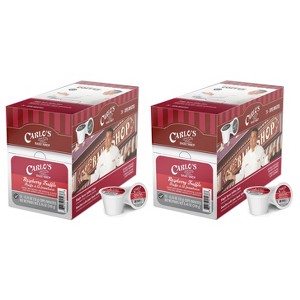 Carlo's Bake Shop Flavored Coffee Pods, Dessert and Fruit Inspired Coffee in Single Serve Cups, 24 Count - 1 of 2