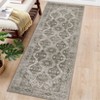 Area Rugs Machine Washable Rugs for Living Room Bedroom, Vintage Boho Non Slip Soft Accent Distressed Print Thin Carpet - 3 of 4