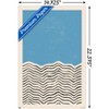 Trends International Geometric - Blue Unframed Wall Poster Prints - 3 of 4