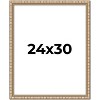 PosterPalooza | 24x30 Modern Bamboo Picture Frame, UV Acrylic, 5 Finishes - 2 of 4