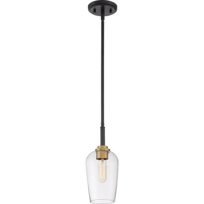 Quoizel Lighting Sagamore 1 - Light Pendant in  Earth Black