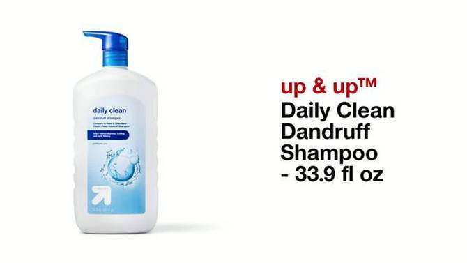 Daily Clean Dandruff Shampoo - 33.9 fl oz - up &#38; up&#8482;, 2 of 6, play video