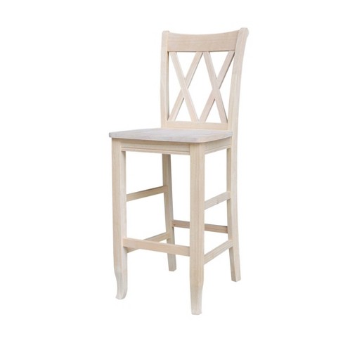 Double x back bar stool new arrivals