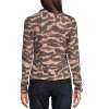 Women's Ruched Abstract Knit Top - Democracy - 2 of 3