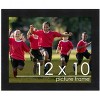 PosterPalooza | Photo Size Simple Black Picture Frame - UV Acrylic, Foam Board Backing, Hanging Hardware - 2 of 4