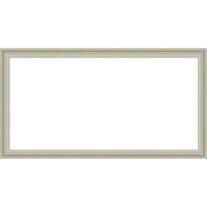 Amanti Art 14"x26" Florence Silver Framed Magnetic Dry Erase Board - 1 of 4