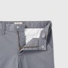 Boys' Flat Front Stretch Uniform Shorts - Cat & Jack™ Gray - image 3 of 3